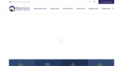 Desktop Screenshot of coemigration.com.au